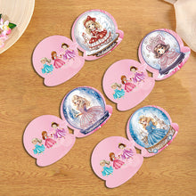 Load image into Gallery viewer, 8Pcs/Set Snowman Princess-Diamond Greeting Cards
