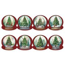 Load image into Gallery viewer, 8Pcs/Set Christmas Tree-Diamond Greeting Cards