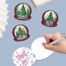 Load image into Gallery viewer, 8Pcs/Set Christmas Tree-Diamond Greeting Cards