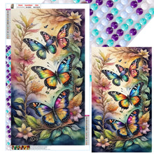 Load image into Gallery viewer, Butterfly Dragonfly-Full Round Diamond Painting-40x70cm-Large Size
