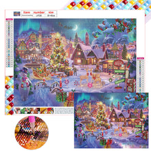 Load image into Gallery viewer, Christmas Street-Full Square Diamond Painting-40x30cm