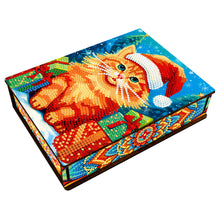Load image into Gallery viewer, Christmas-Wooden Diamond Storage Case
