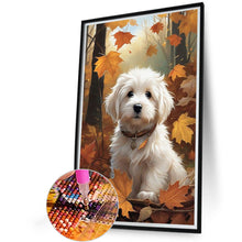 Load image into Gallery viewer, Dog-Full Round Diamond Painting-40x60cm-Large Size
