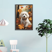 Load image into Gallery viewer, Dog-Full Round Diamond Painting-40x60cm-Large Size