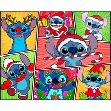 Load image into Gallery viewer, Stitch-Full Round Diamond Painting-40x50cm