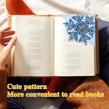 Load image into Gallery viewer, 8Pcs/Set-Snowflake-Diamond Corner Cover Bookmark
