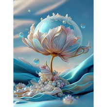 Load image into Gallery viewer, Flower-Full Round Diamond Painting-30x40cm