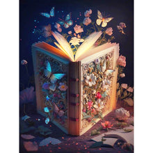 Load image into Gallery viewer, Butterfly-Full Round Diamond Painting-30x40cm