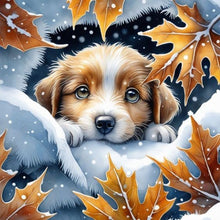 Load image into Gallery viewer, Dog-Full Round Diamond Painting-30x30cm