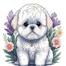 Load image into Gallery viewer, Dog-Full Round Diamond Painting-30x30cm