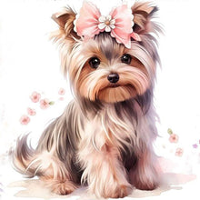 Load image into Gallery viewer, Dog-Full Round Diamond Painting-30x30cm