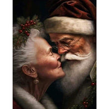 Load image into Gallery viewer, Santa Couple-Full Square Diamond Painting-30x40cm