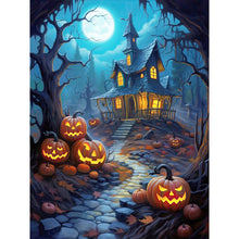 Load image into Gallery viewer, Halloween-Full Round Diamond Painting-30x40cm
