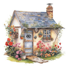 Load image into Gallery viewer, Cozy Cabin-Full Round Diamond Painting-30x30cm