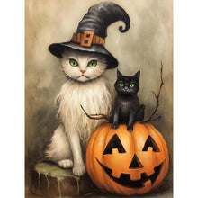 Load image into Gallery viewer, Halloween-Full Round Diamond Painting-30x40cm