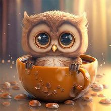 Load image into Gallery viewer, Dog/Owl-Full Round Diamond Painting-30x30cm