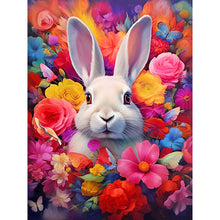 Load image into Gallery viewer, Rabbit-Full Round Diamond Painting-30x40cm
