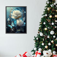 Load image into Gallery viewer, Rose-Full Round Diamond Painting-30x40cm