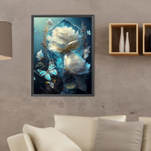 Load image into Gallery viewer, Rose-Full Round Diamond Painting-30x40cm
