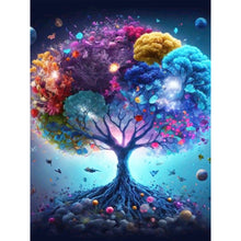 Load image into Gallery viewer, Colorful Tree Of Life-Full Round Diamond Painting-30x40cm