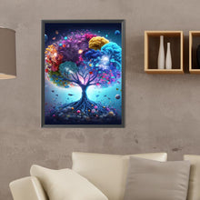 Load image into Gallery viewer, Colorful Tree Of Life-Full Round Diamond Painting-30x40cm