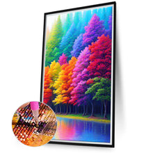 Load image into Gallery viewer, Rainbow Forest-Full Round Diamond Painting-40x70cm-Large Size