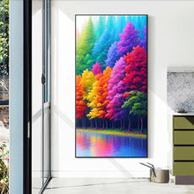 Load image into Gallery viewer, Rainbow Forest-Full Round Diamond Painting-40x70cm-Large Size