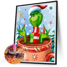 Load image into Gallery viewer, Grinch-Full Round Diamond Painting-30x40cm