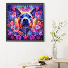 Load image into Gallery viewer, Dog-Full Round Diamond Painting-30x30cm