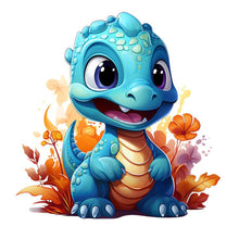 Load image into Gallery viewer, Dragon-Full Round Diamond Painting-30x30cm