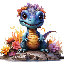 Load image into Gallery viewer, Dragon-Full Round Diamond Painting-30x30cm