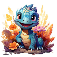 Load image into Gallery viewer, Dragon-Full Round Diamond Painting-30x30cm