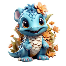 Load image into Gallery viewer, Dragon-Full Round Diamond Painting-30x30cm