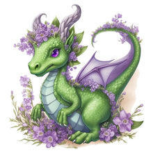 Load image into Gallery viewer, Dragon-Full Round Diamond Painting-30x30cm