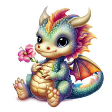 Load image into Gallery viewer, Dragon-Full Round Diamond Painting-30x30cm