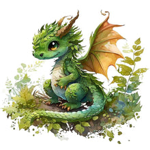 Load image into Gallery viewer, Dragon-Full Round Diamond Painting-30x30cm
