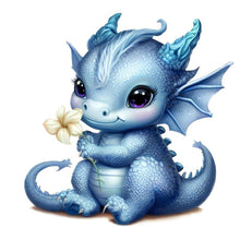 Load image into Gallery viewer, Dragon-Full Round Diamond Painting-30x30cm