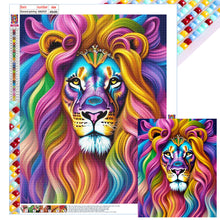 Load image into Gallery viewer, Lion-Full Square Diamond Painting-40x50cm