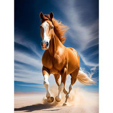 Load image into Gallery viewer, Horse-Full Round Diamond Painting-30x40cm