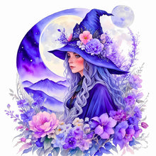 Load image into Gallery viewer, Witch-Full Round Diamond Painting-30x30cm