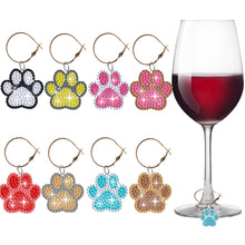 Load image into Gallery viewer, 8Pcs/Set Wine Glass Christmas-Diamond Pendant