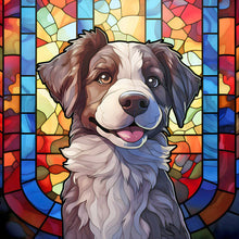 Load image into Gallery viewer, Dog-Full Round Diamond Painting-30x30cm