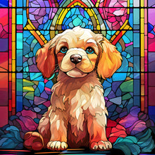 Load image into Gallery viewer, Dog-Full Round Diamond Painting-30x30cm