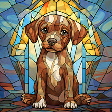 Load image into Gallery viewer, Dog-Full Round Diamond Painting-30x30cm