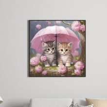 Load image into Gallery viewer, Cat-Full Round Diamond Painting-40x40cm