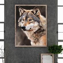 Load image into Gallery viewer, Wolf-Full Round Diamond Painting-30x40cm