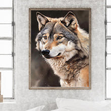 Load image into Gallery viewer, Wolf-Full Round Diamond Painting-30x40cm