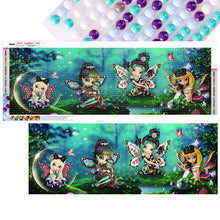 Load image into Gallery viewer, Elf-Full Round Diamond Painting-80x30cm-Large Size