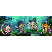 Load image into Gallery viewer, Elf-Full Round Diamond Painting-80x30cm-Large Size