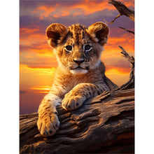Load image into Gallery viewer, Tiger-Full Round Diamond Painting-30x40cm
